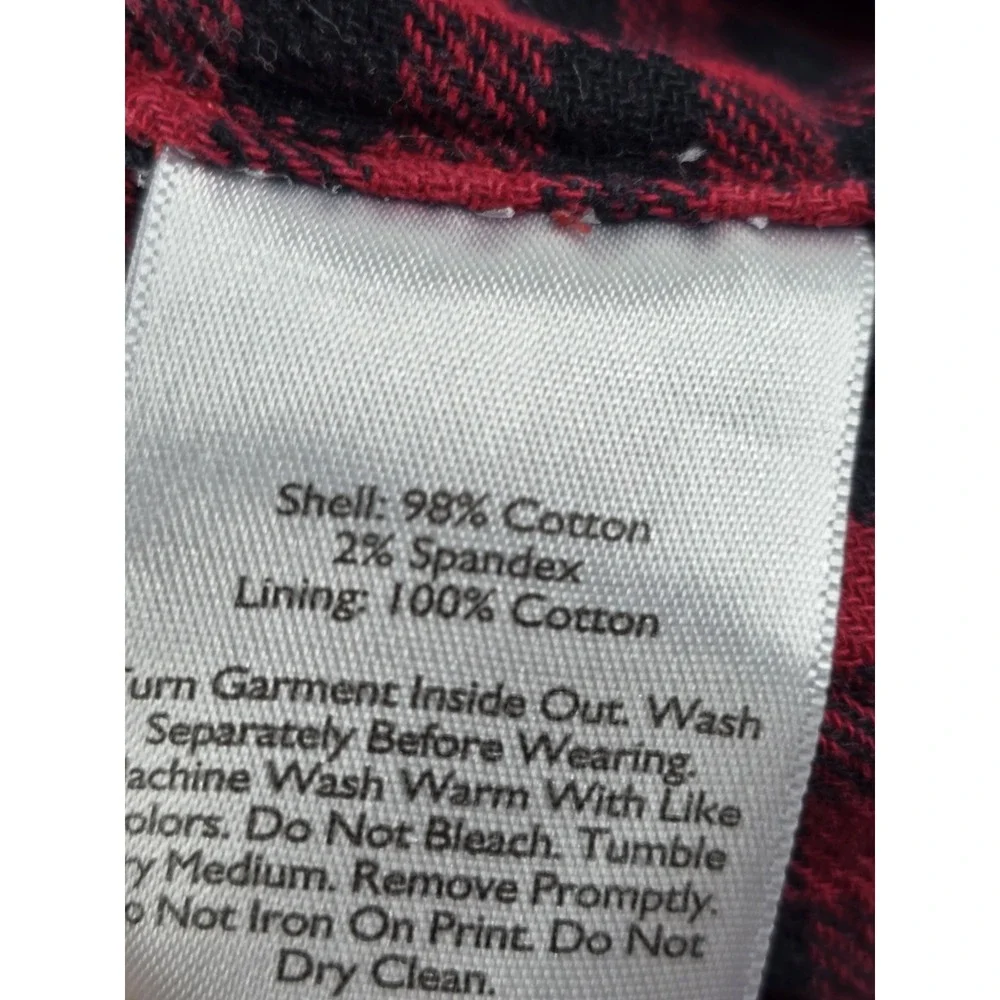 Eddie Bauer Womens Fleece Lined‎ Jeans 14 Dark Wash Winter Warm Straight Leg